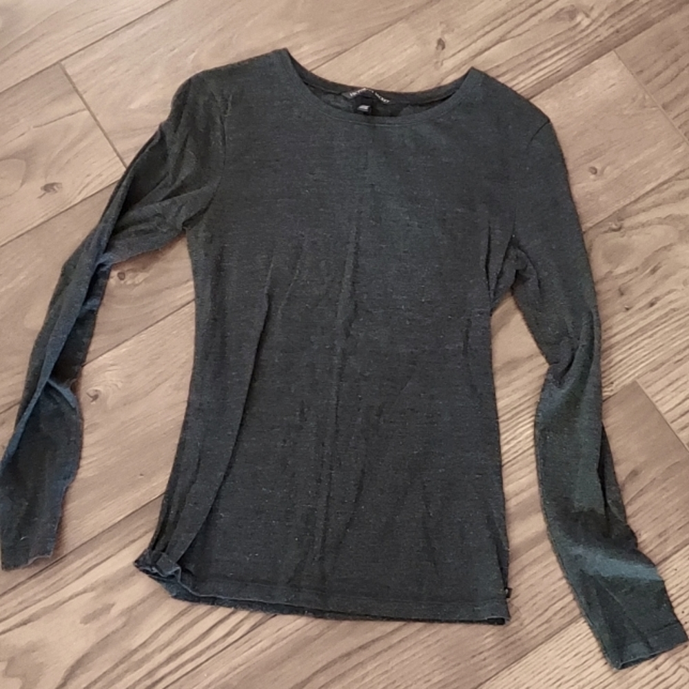 Victoria  secret xs long sleeve  dark Grey t shirt.